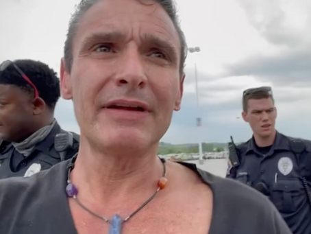 Vaccine Police kicked out of Bards Festival