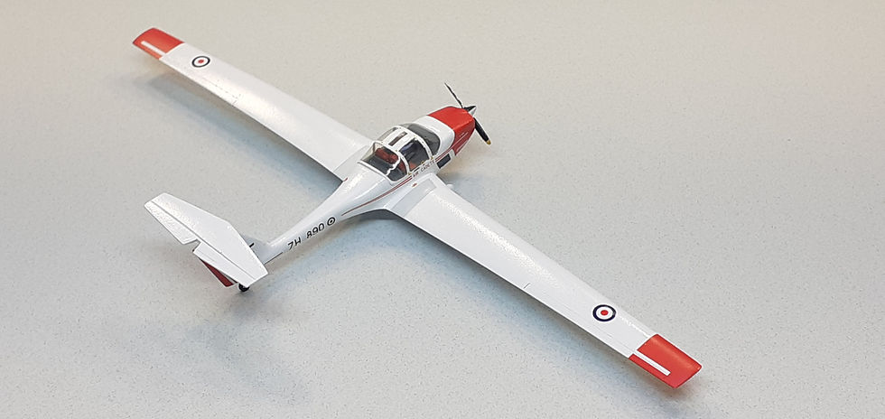 Thumbnail: Air-Craft Models AC48006, Grob 109B Vigilant T.1, RAF motor-glider, a resin kit in 1/48th scale.