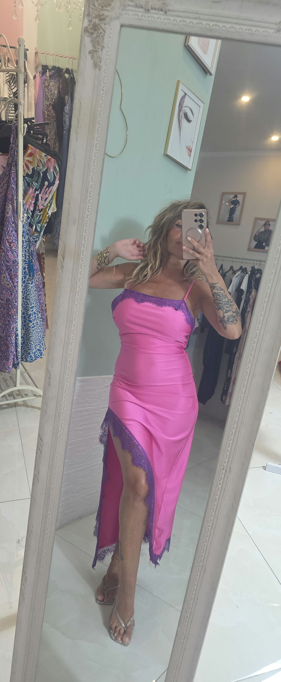 Miniatura: Dress lycra e pizzo