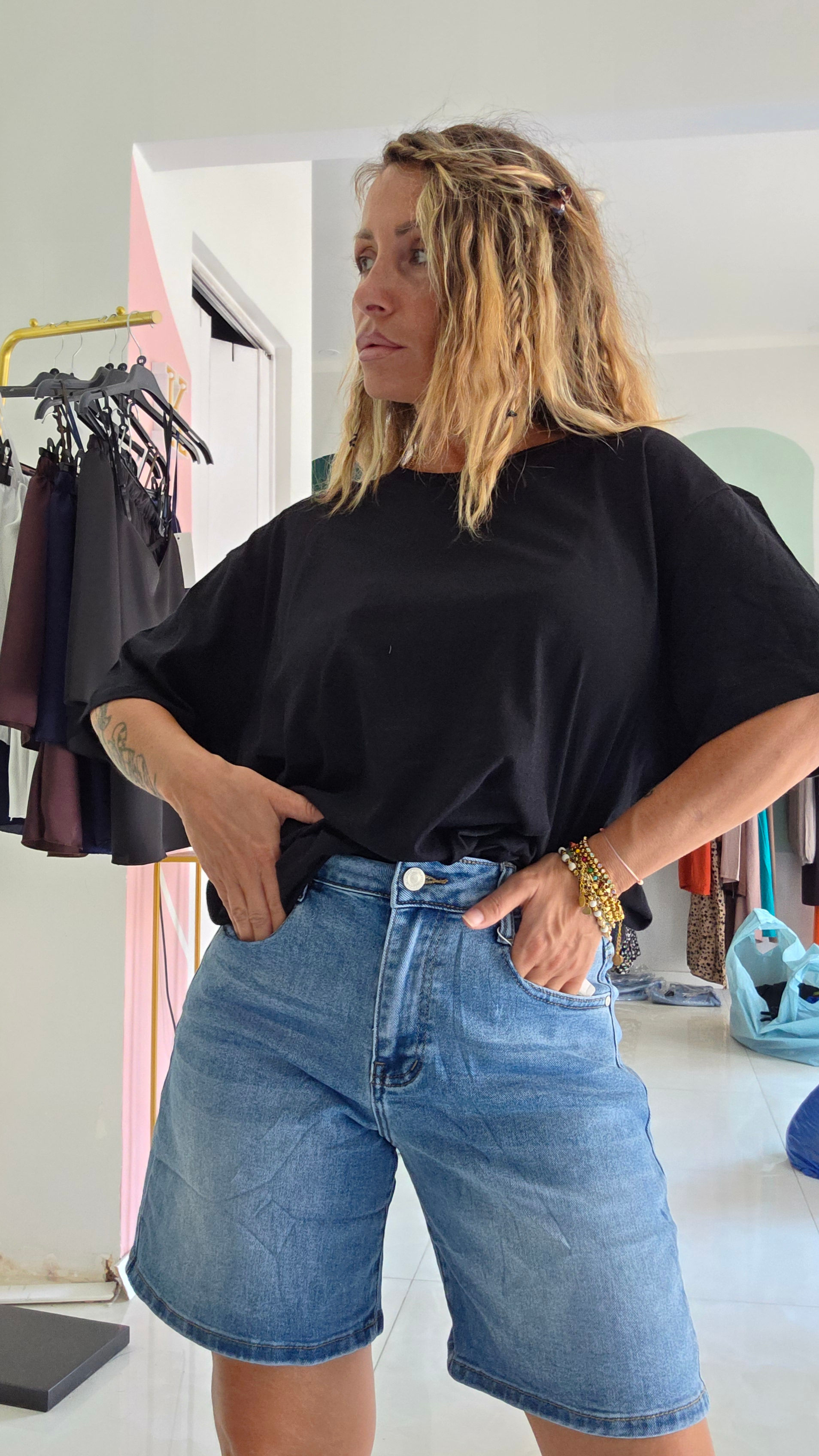 Bermuda jeans