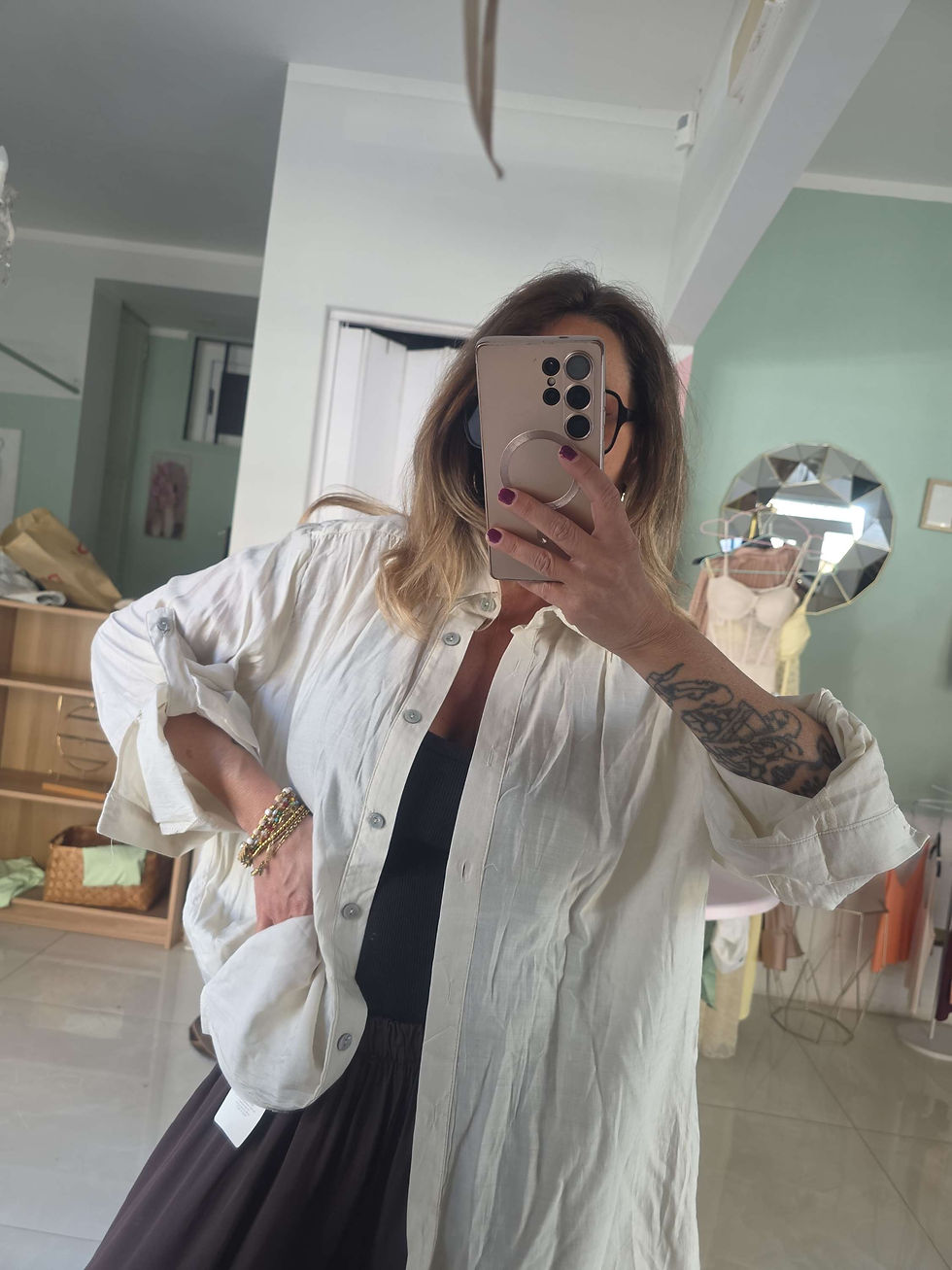 Miniatura: Camicia seta lavata promo