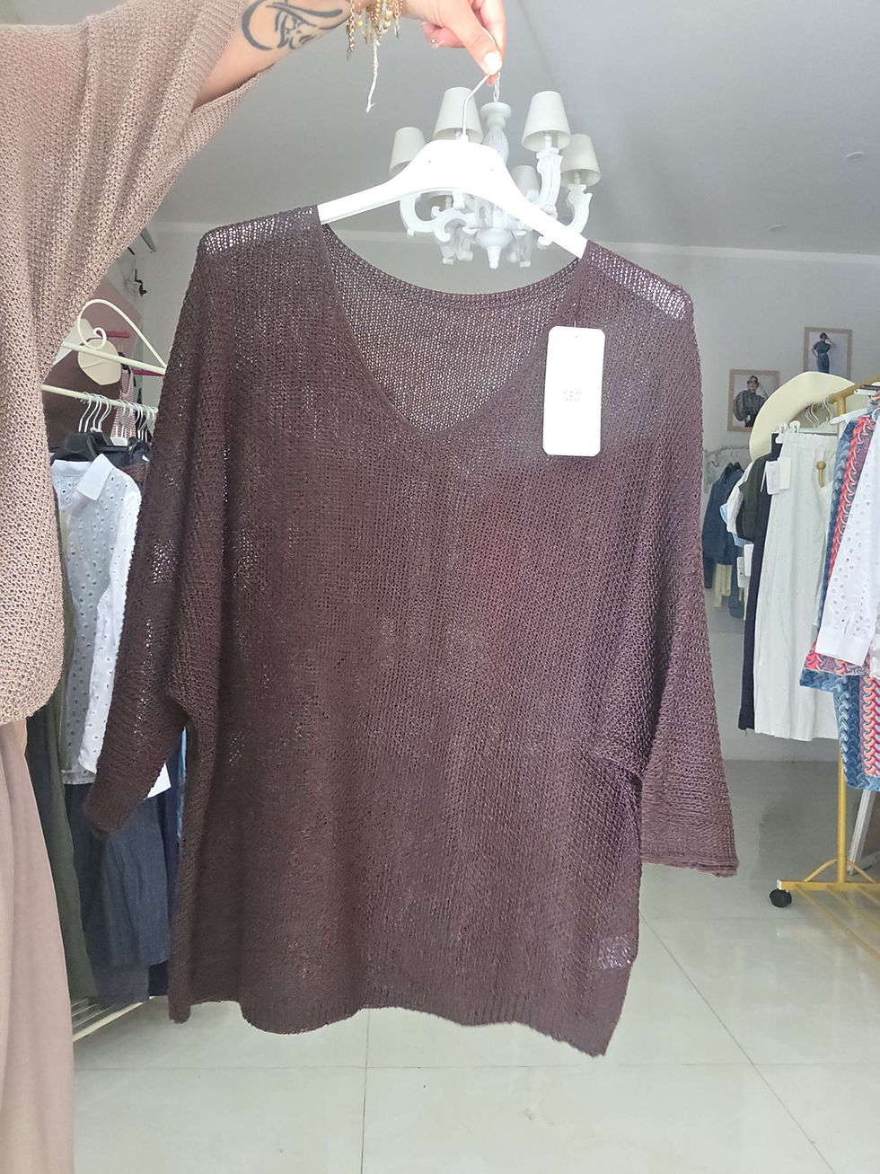 Miniatura: Maglia filo v