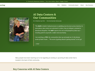 Brockovich's New AI Data Center Map Invites Cherokee and All Tribes to Be Counted