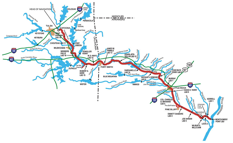 Navigation Channel Map