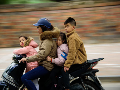 The motorbikes of Hanoi