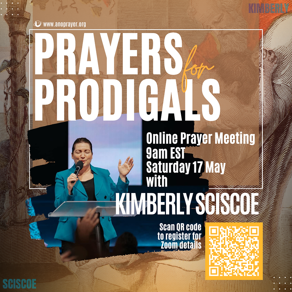 Prodigals Online Prayer Meeting