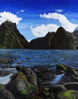 HM Landscape "New Zealand's Milford Sound"