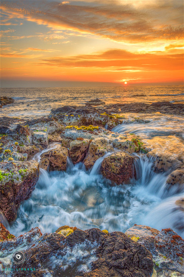Parks Sunset at Peles Well 1st Place Photo