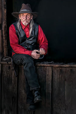 Honorable Mention "Mother Lode Cowboy"