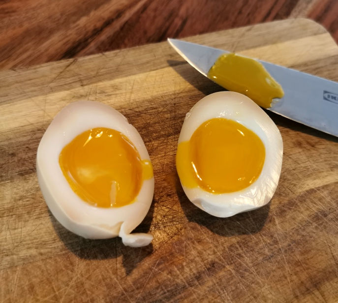 marinierte Eier für Ramen