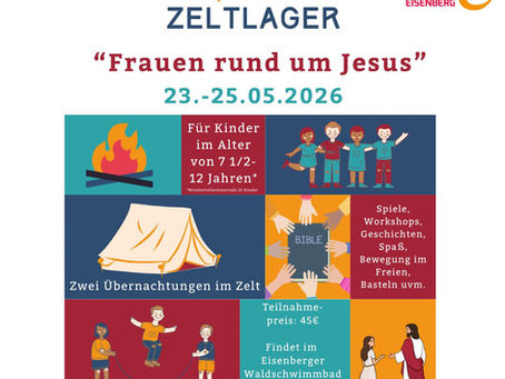 Jetzt anmelden für das Pfingstzeltlager
