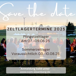 Zeltlagertermine