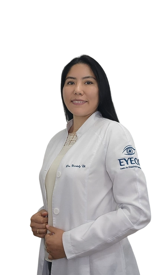 Dra. Yandely na Clinica EYECO