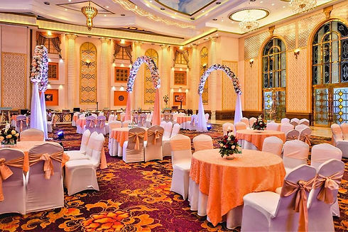 banquet decoration services in dubai