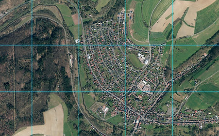 Orthophotomosaik – für größere Gebiete
