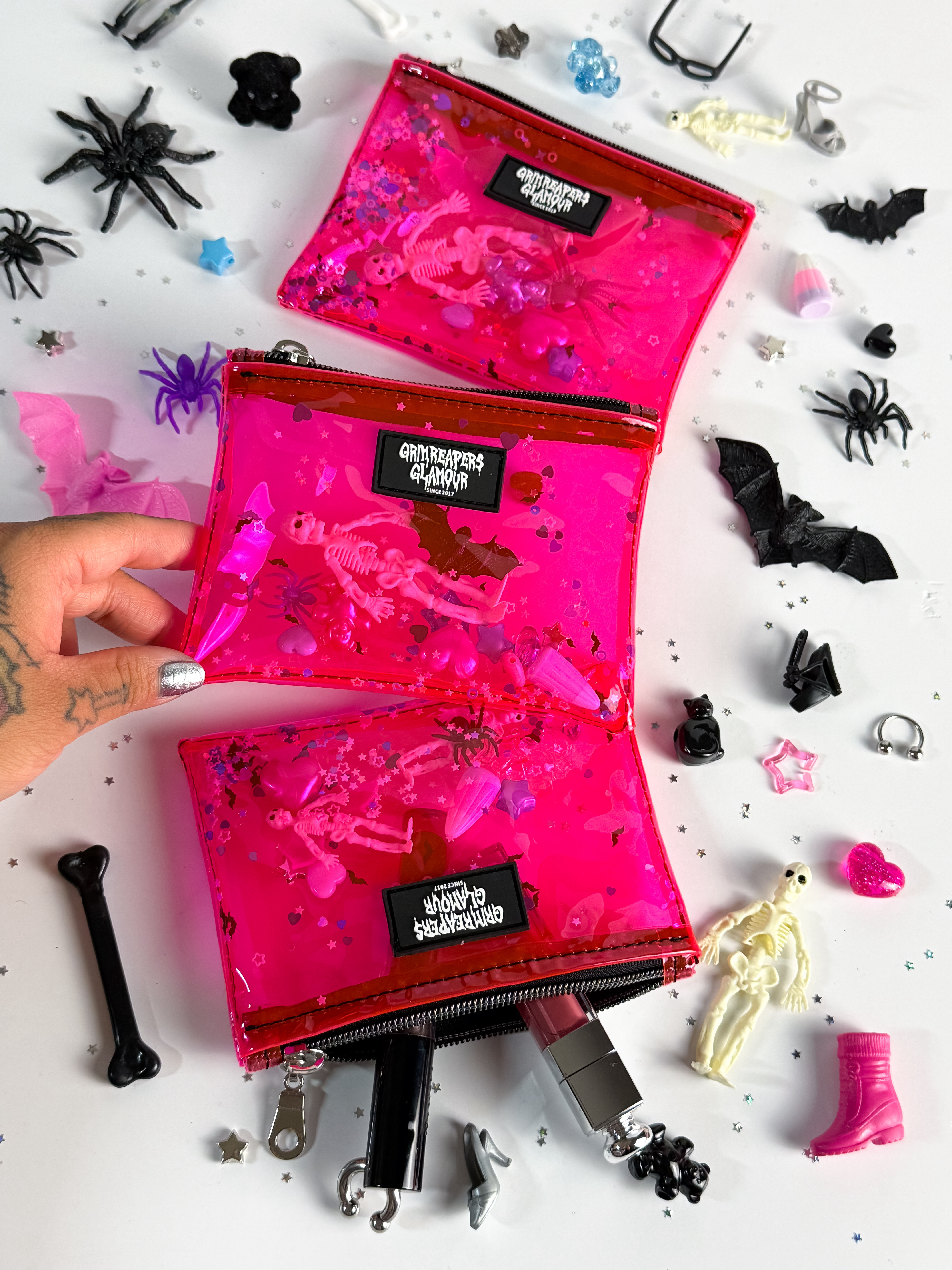 Coin Purse Shaker Bag Surprise Series - Hot Pink