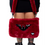 Thumbnail: Large Fluffy Bat Purse/Crossbody- Cherry Red
