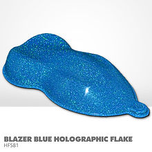 Blazer Blue Holograhic Flake