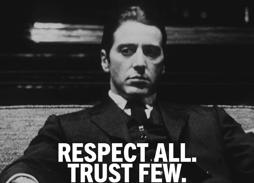 Respect All Trust Few DTF Transfer