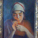 Portrait, d'après Philippe Lottin et Facebook, Peintres Liégeois