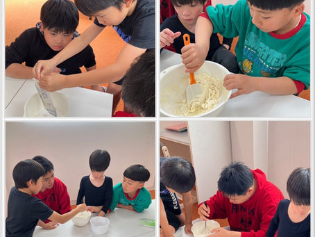 【集団活動】クッキング・スノーボールを作ろう