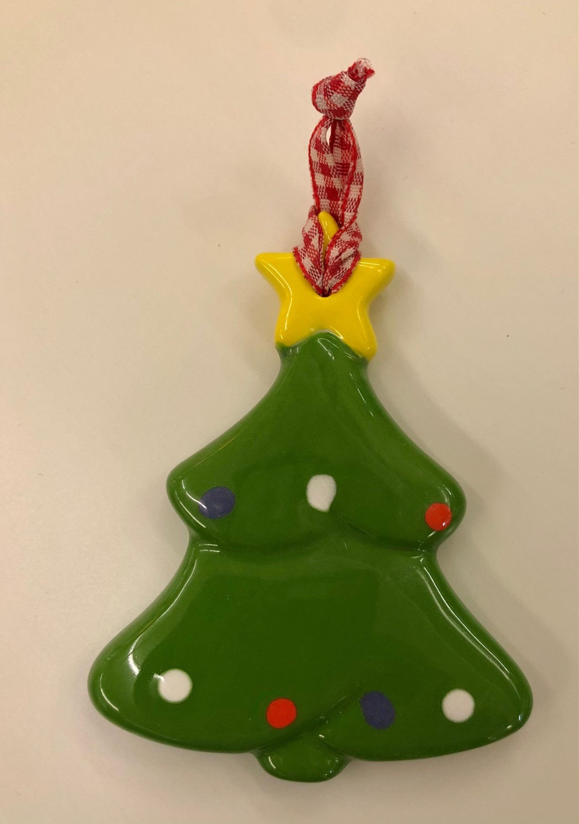 Tree shaped tree decoration