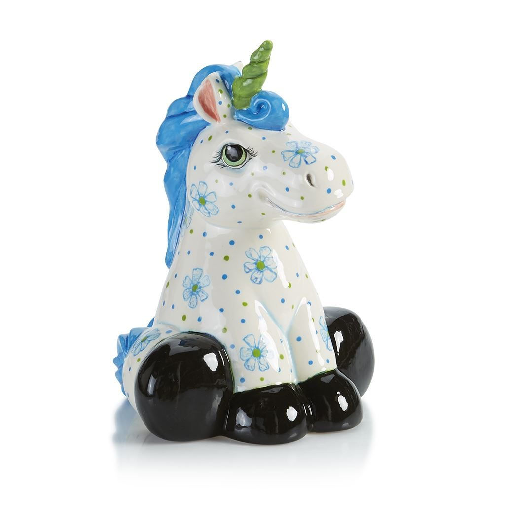 Large Sitting Unicorn Figure
