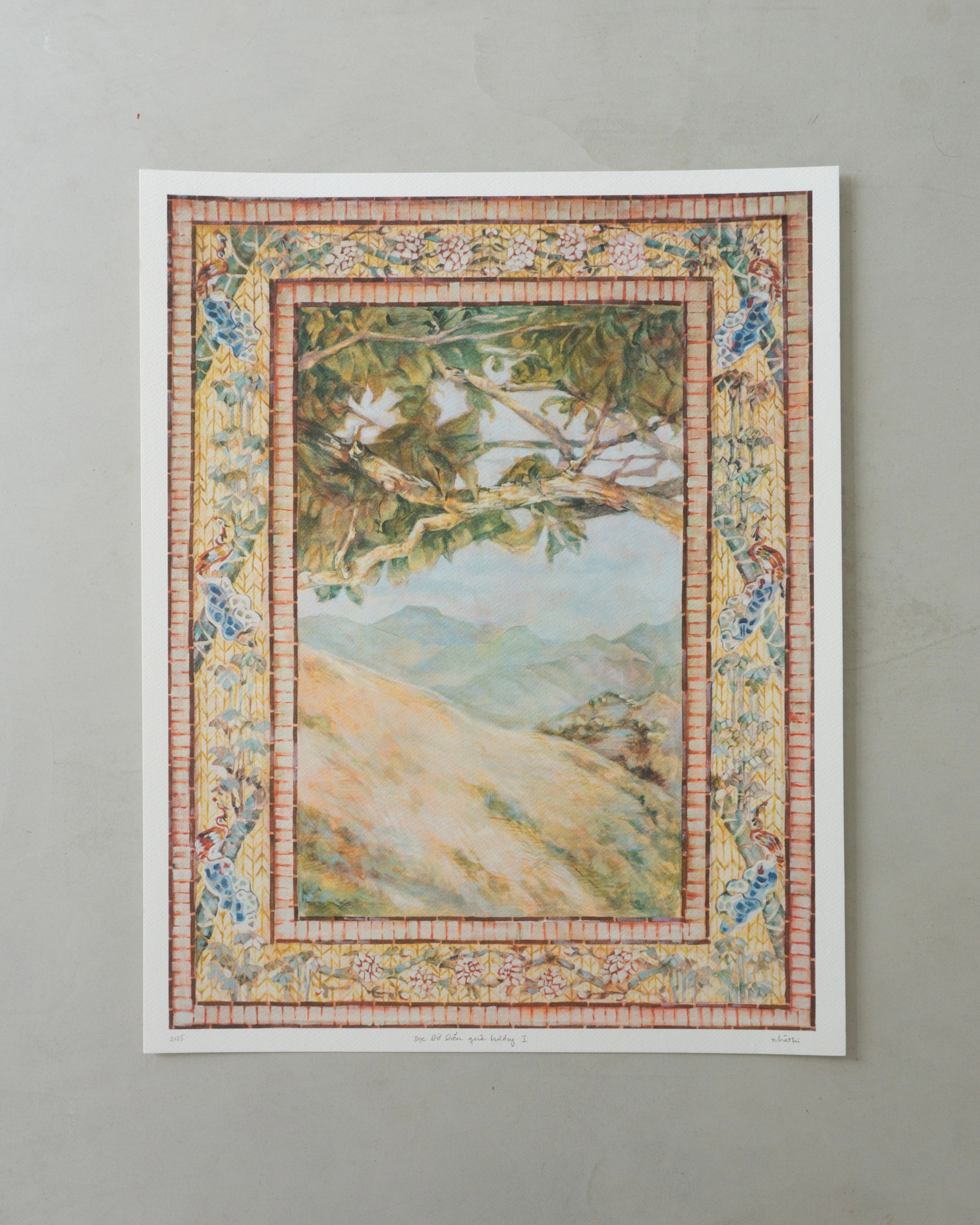 Dọc bờ biển quê hương I. - Limited Fine Art Print
