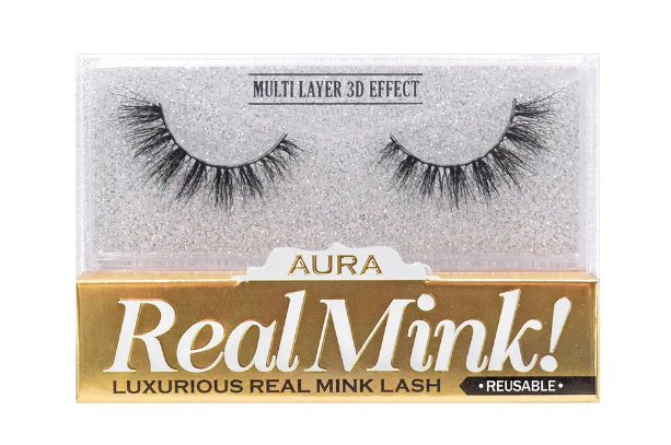Thumbnail: AURA 3D REAL MINK EYELASH