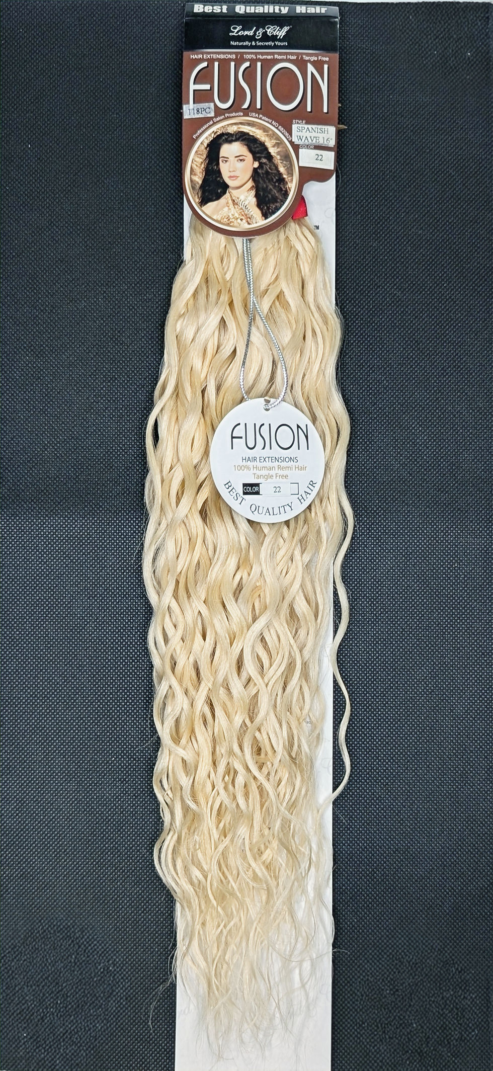 Thumbnail: 100% Human Hair Fusion Extension