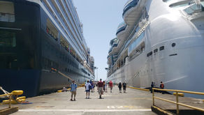 Más de 5 mil turistas llegaron a Limón este martes a bordo de 3 cruceros