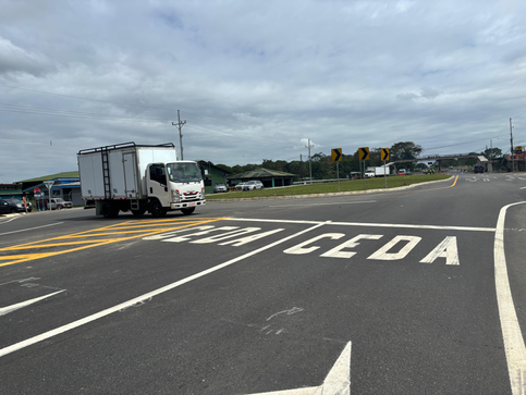 Habilitan segunda rotonda en la ruta 32