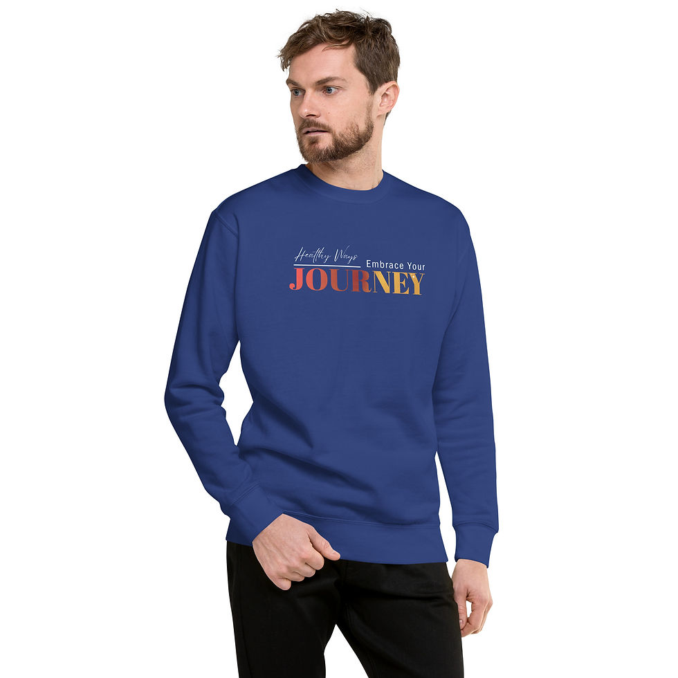 Thumbnail: Embrace Your Journey | Unisex Sweatshirt