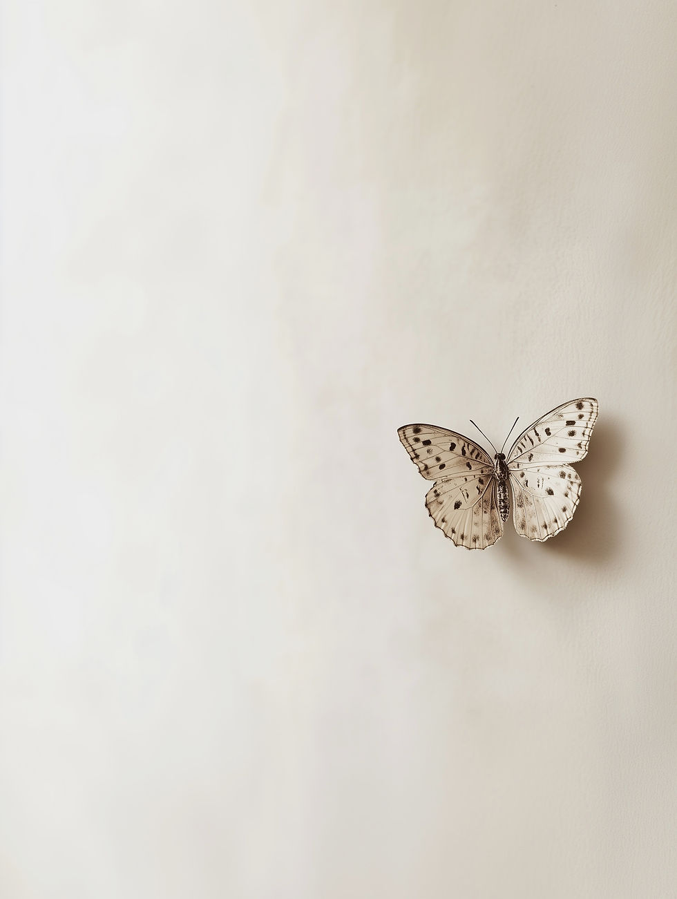 Butterfly On Wall
