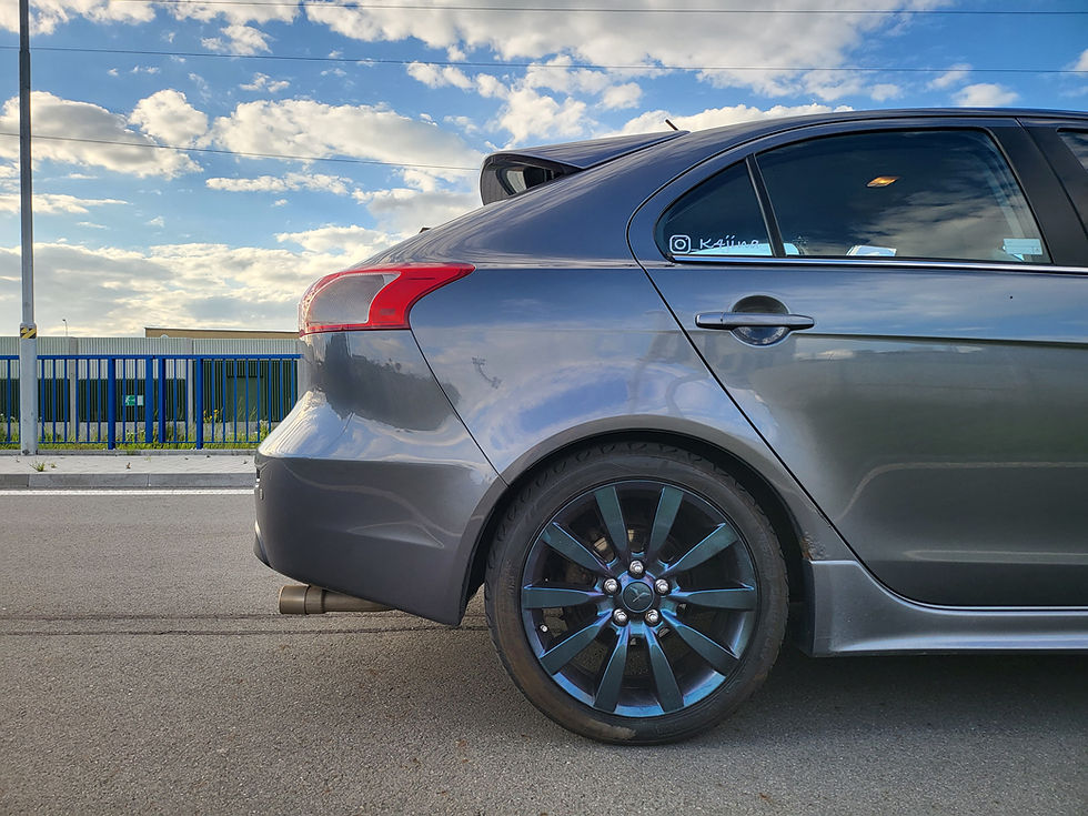 Mistubishi Lancer Sportback detail