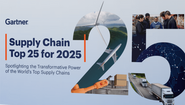 Gartner Announces 2025 Rankings of the Global Supply Chain Top 25