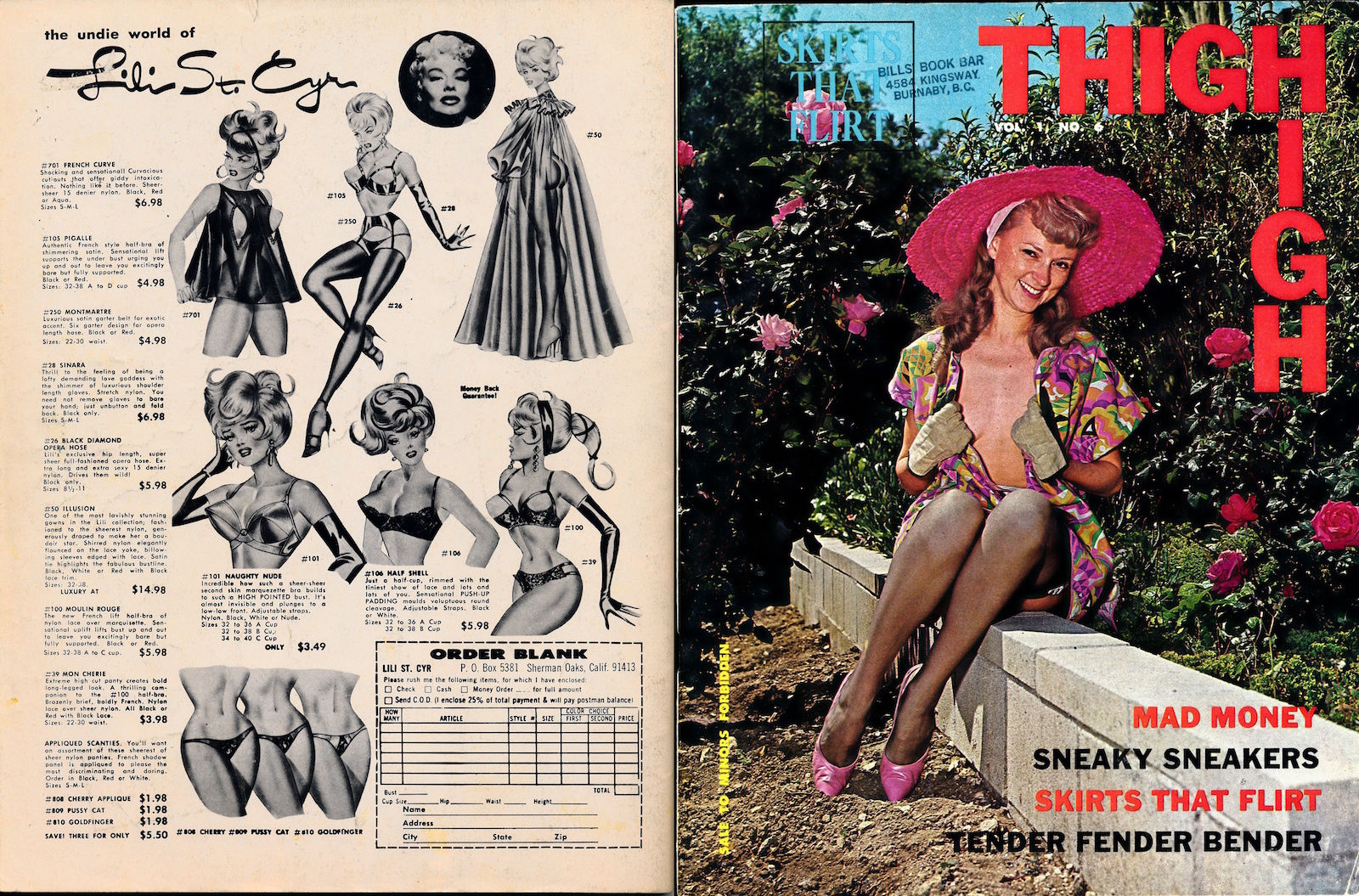 Thigh High (Vintage adult magazine, 1967)