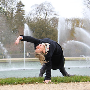 Wild Thing Asana at Versailles