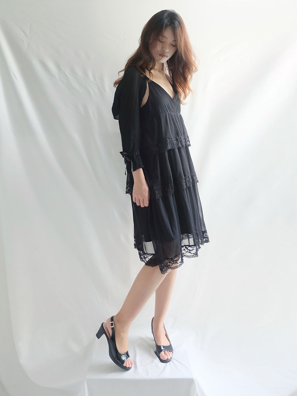 Hình thu nhỏ: PLEATED BOLERO TOP