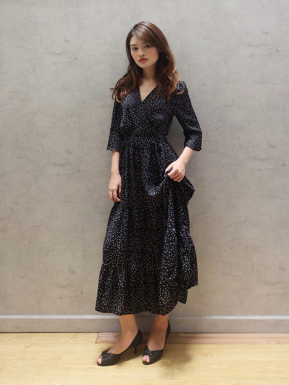 Hình thu nhỏ: POLKA DOT DRESS