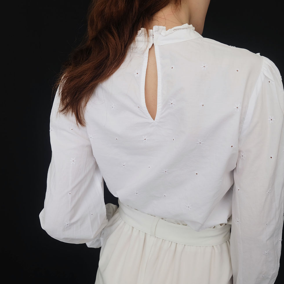 Hình thu nhỏ: PUFF SLEEVE TOP