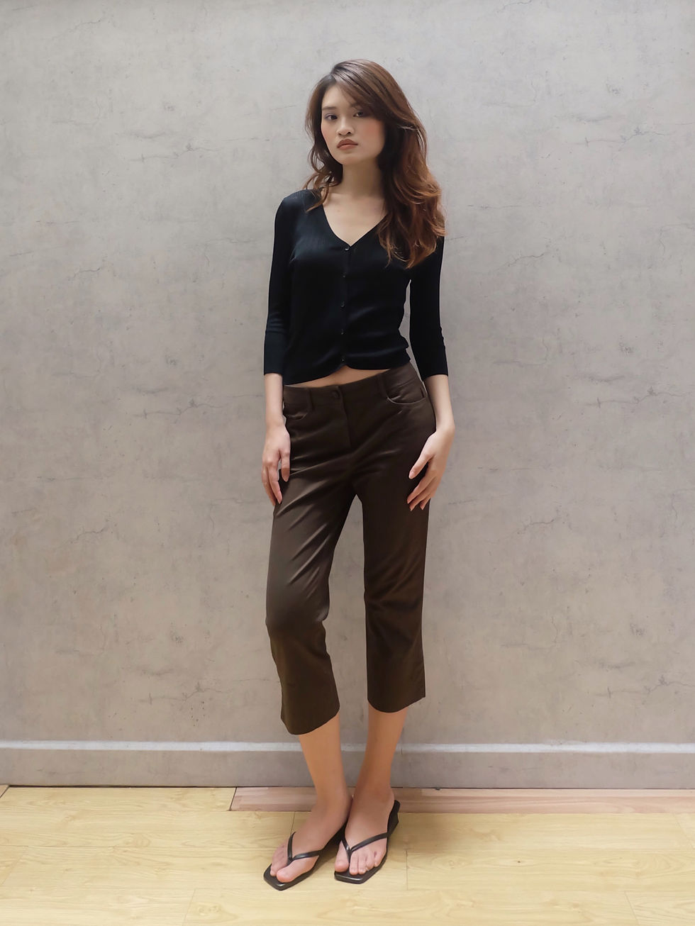 Hình thu nhỏ: 3/4 SLEEVE CADIGAN