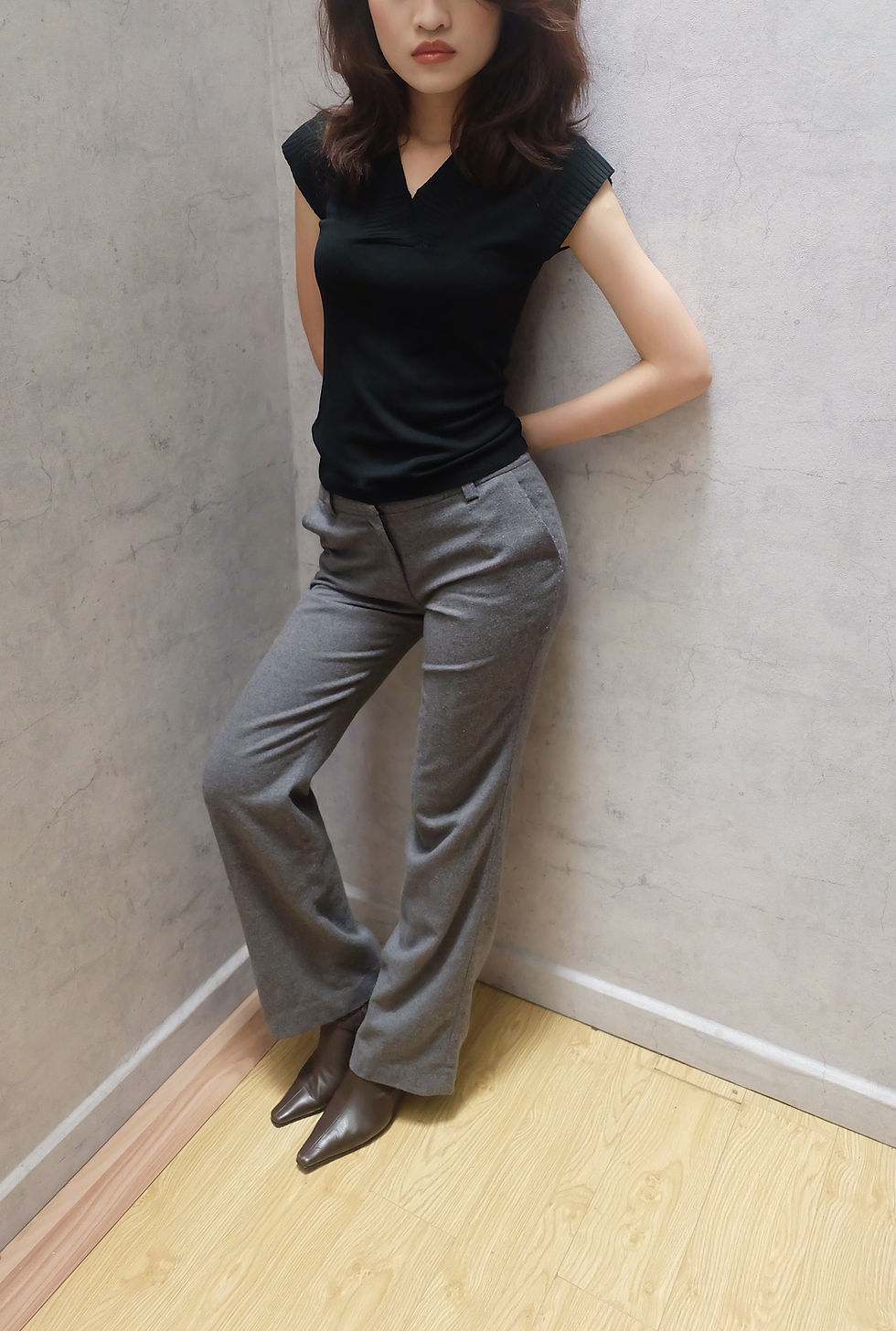 Hình thu nhỏ: BOOT CUT PANTS