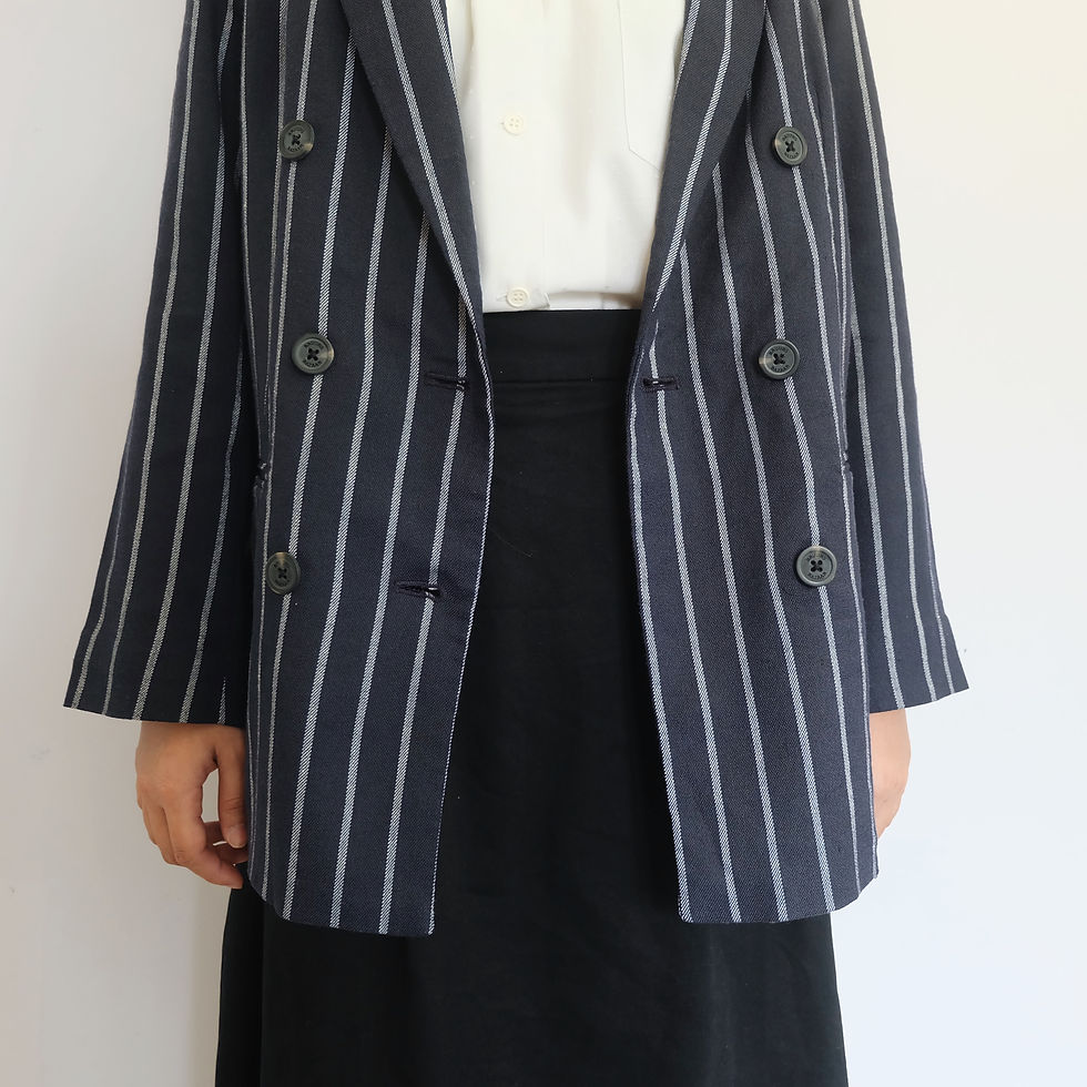 Hình thu nhỏ: DOUBLE BREASTED BLAZER