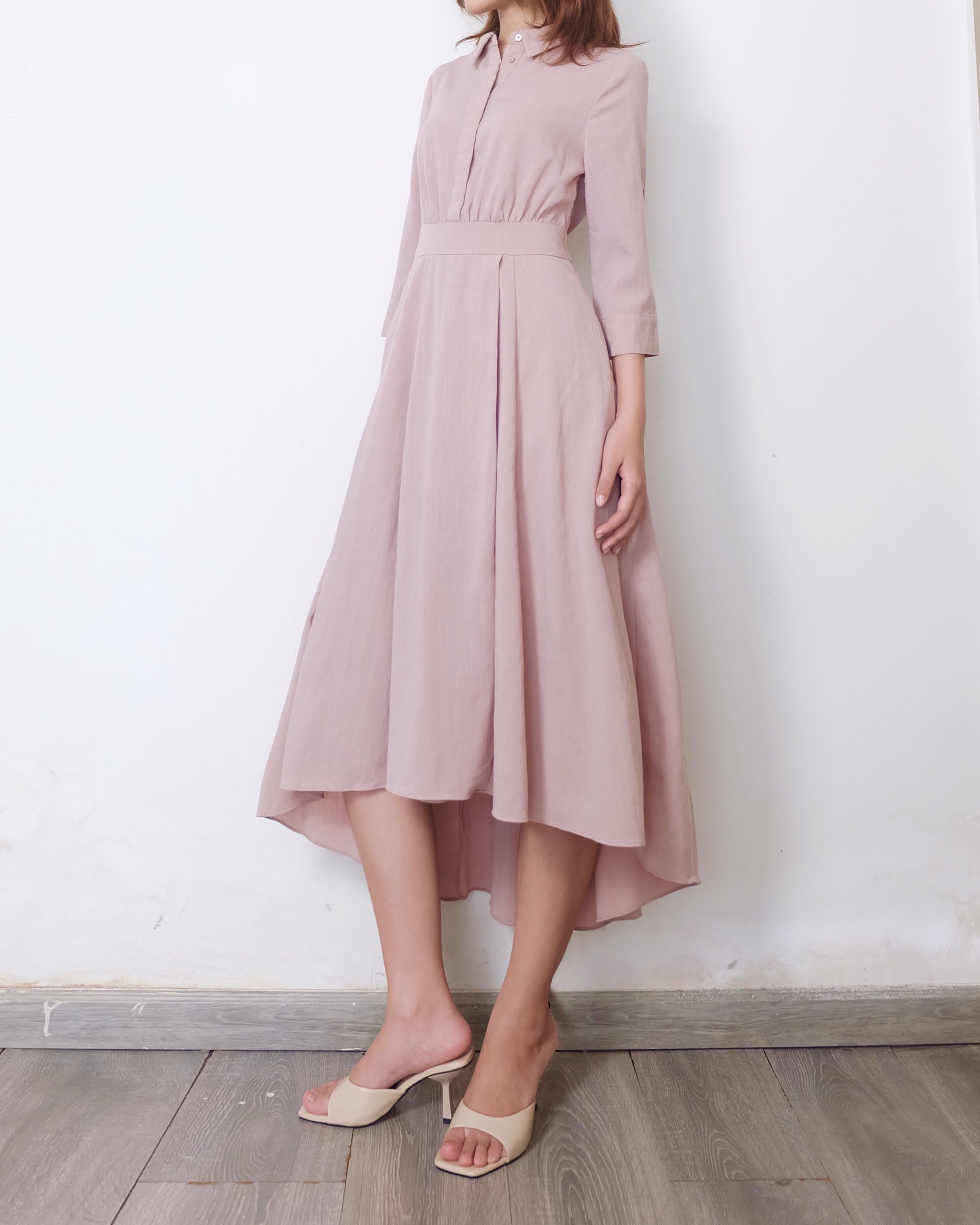 HIGH LOW HEM DRESS