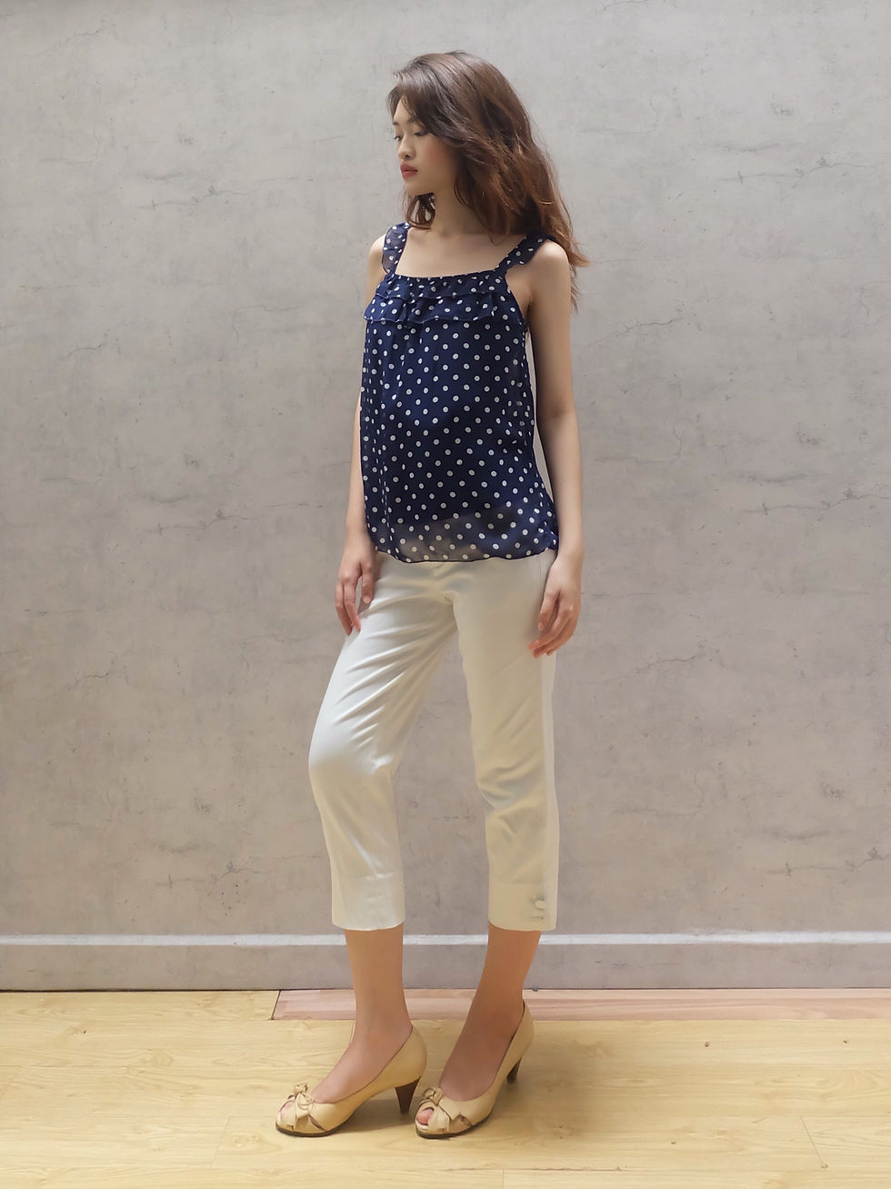 Hình thu nhỏ: CAMISOLE TOP (+ INNER BRA)