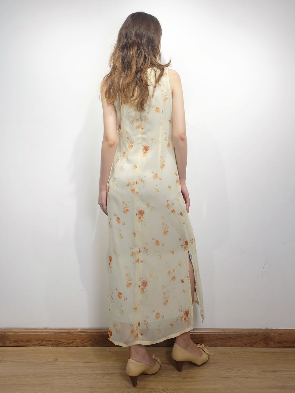Hình thu nhỏ: FLORAL MAXI DRESS