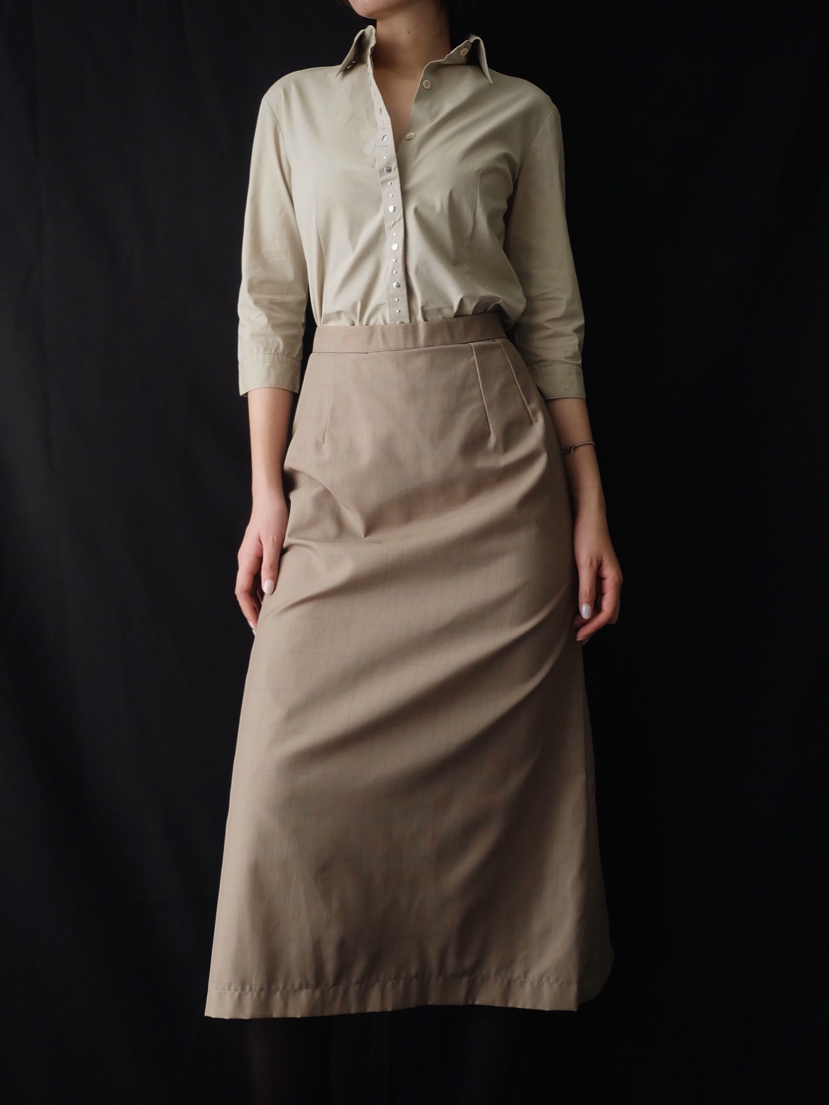 A LINE SKIRT