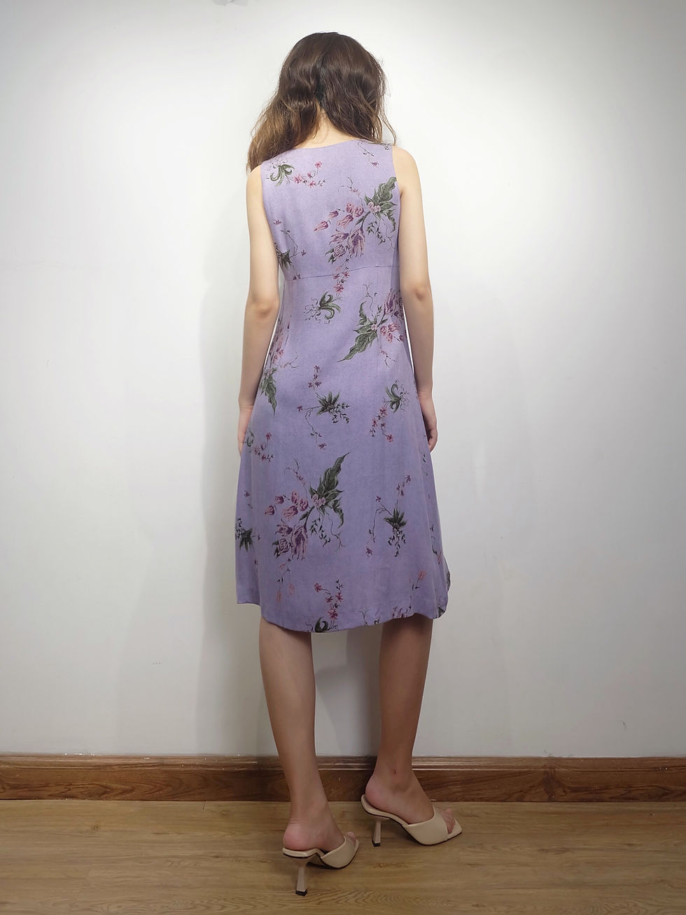 Hình thu nhỏ: FLORAL MIDI DRESS