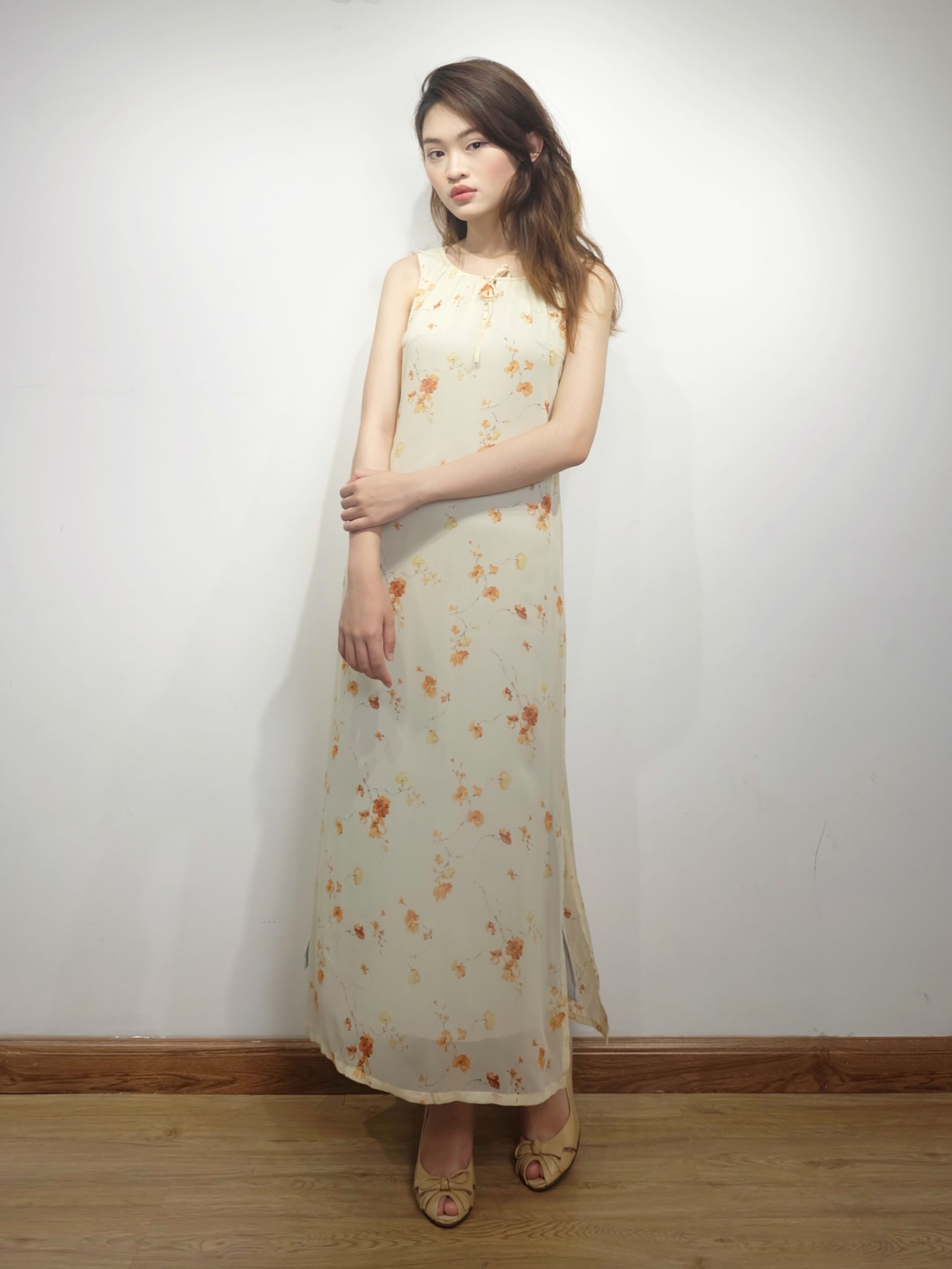 FLORAL MAXI DRESS